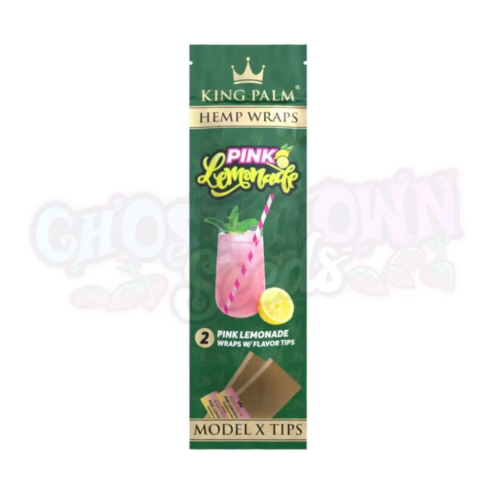 King Palm - Pink Lemonade Hamppu Bluntti Paperit 2kpl Bluntit