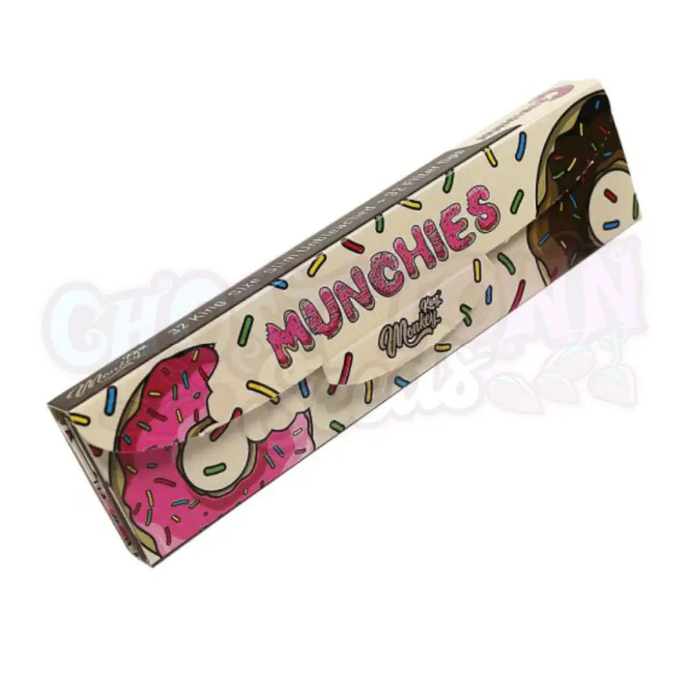 Monkey King - Munchies KS Slim Ohuet Pitkät Paperit + Tipit - Ghost Town Seeds