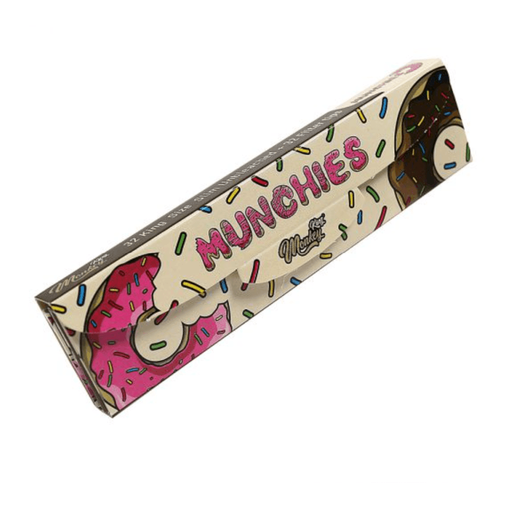 Monkey King - Munchies KS Slim Ohuet Pitkät Paperit + Tipit - Ghost Town Seeds