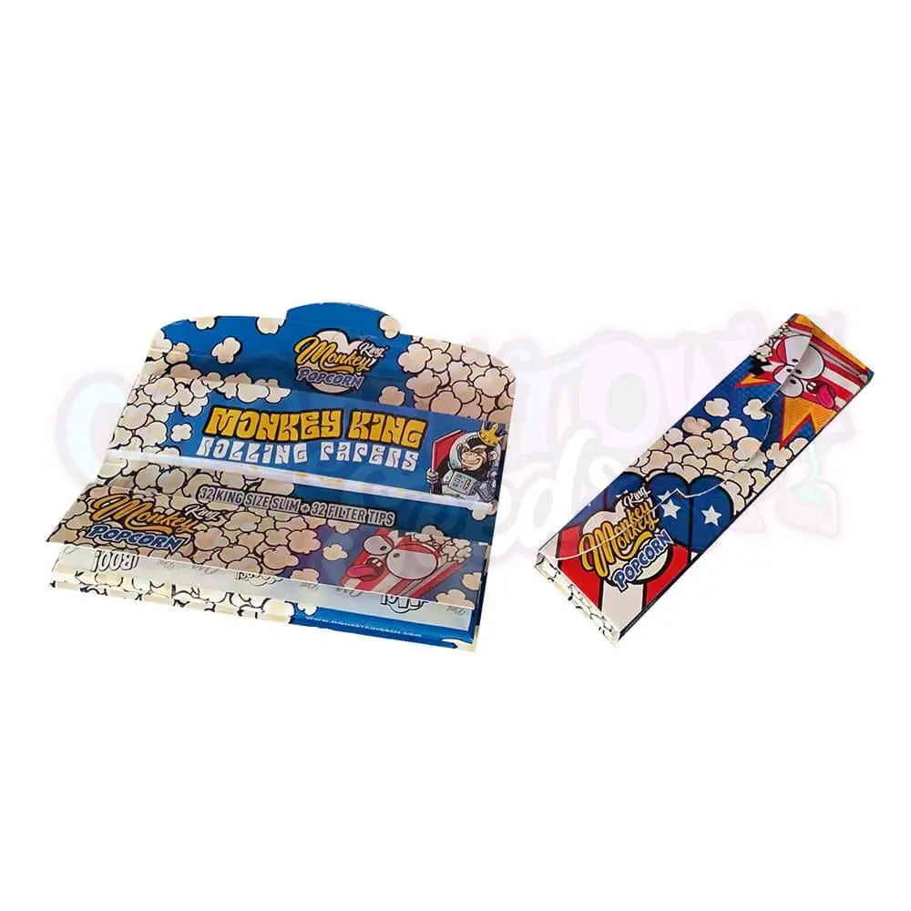 Monkey King - Popcorn Pitkät Paperit + Tipit - Ghost Town Seeds