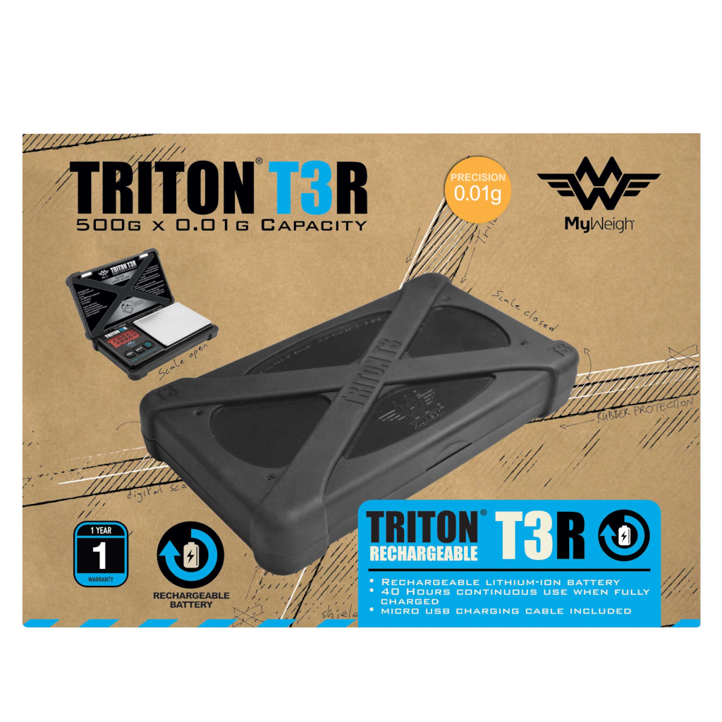 My Weigh - TRITON T3R Tarkkuusvaaka 0.01 - 500 g Mittarit