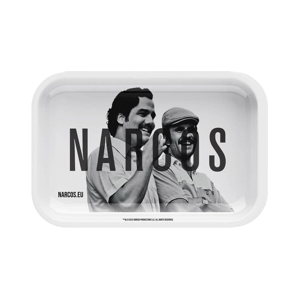 Narcos - Pieni Valkoinen Tarjotin Alustat