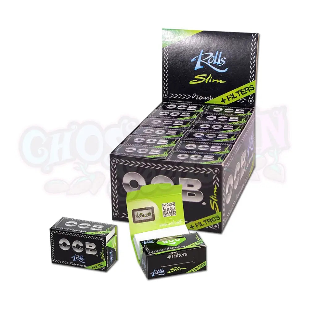 Ocb - Premium Slim Rulla 4M + Tipit Paperit