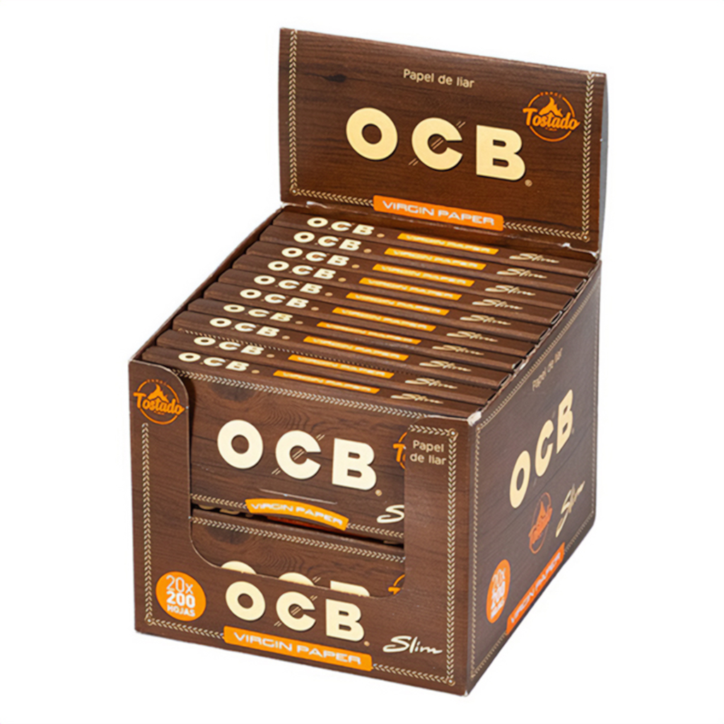 Ocb - Virgin Bloc 200 Ohuet Pitkät Paperit