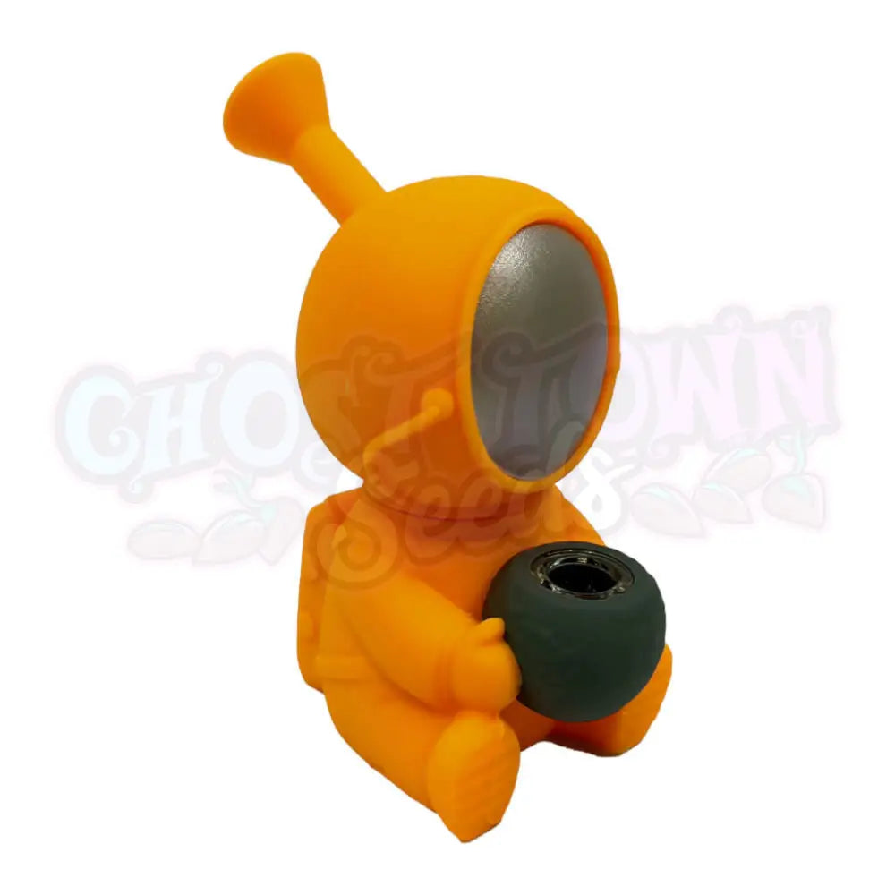 Oranssi Avaruusmies Silikonibongi 15Cm