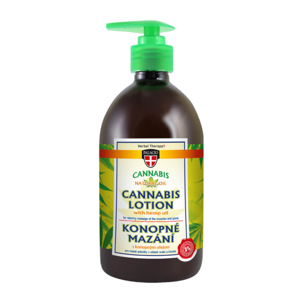 Palacio Cannabis Lotion With Hemp Oil (500 ml) CBD Kosmetiikka