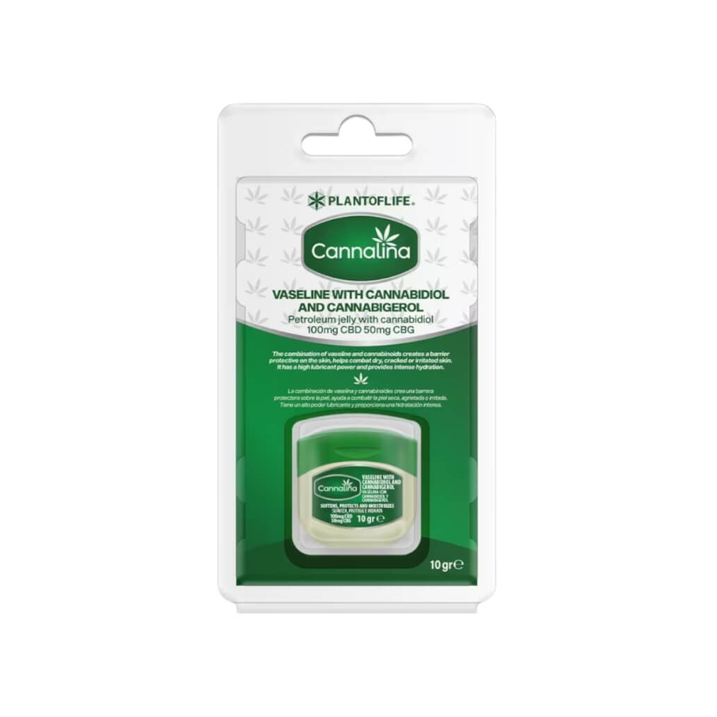 Plant of Life - Cannalina Vaseliini | 100 mg CBD & 50 mg CBG (10 g) CBD-Kosmetiikka