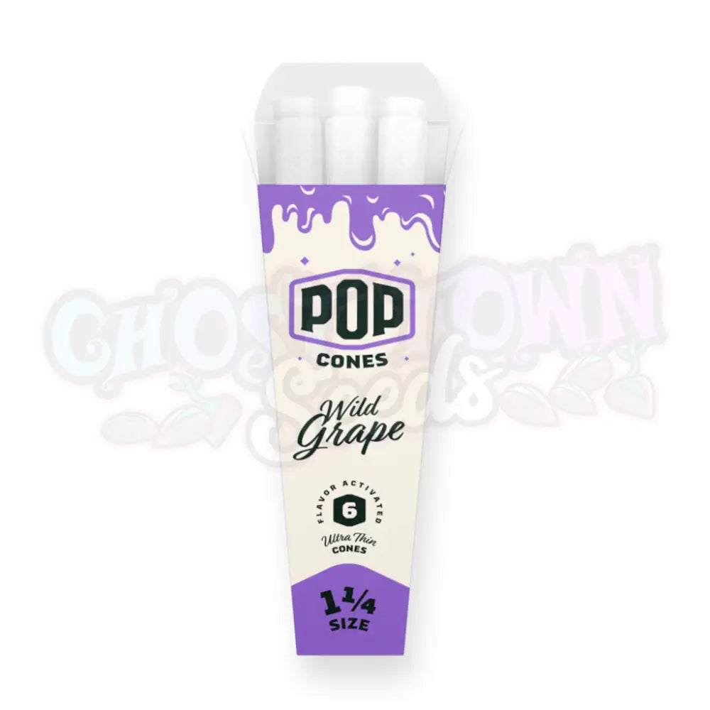 Pop Cones - Wild Grape Ultraohuet Lyhyet 1-1/4 Conet 6Kpl