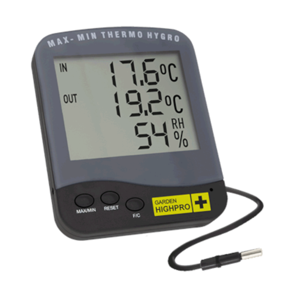 Garden Highpro - PREMIUM Lämpö/kosteusmittari
