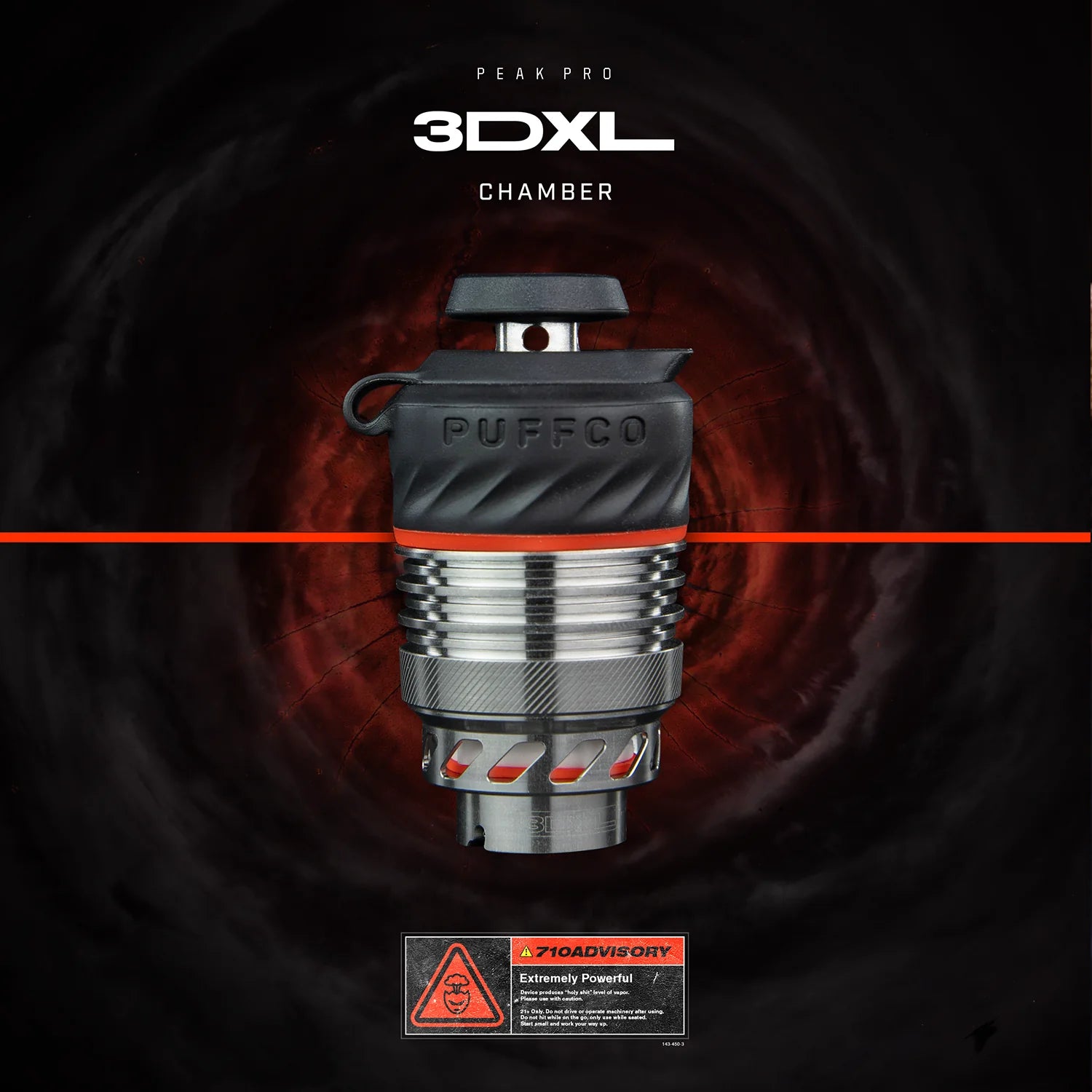 Puffco - Peak Pro 3DXL Chamber (Limited Edition Black)