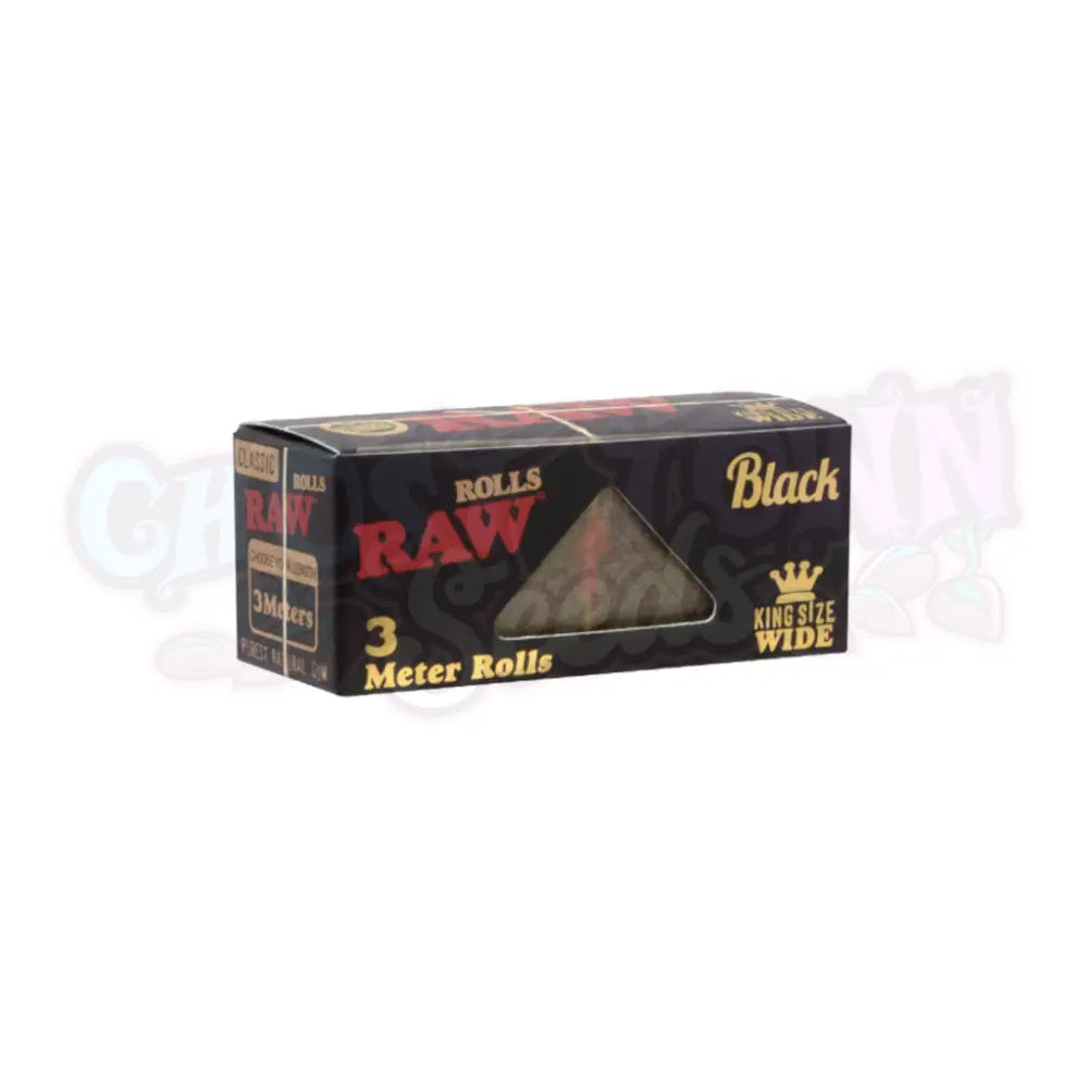 RAW - Black Rullapaperi 3m Paperit