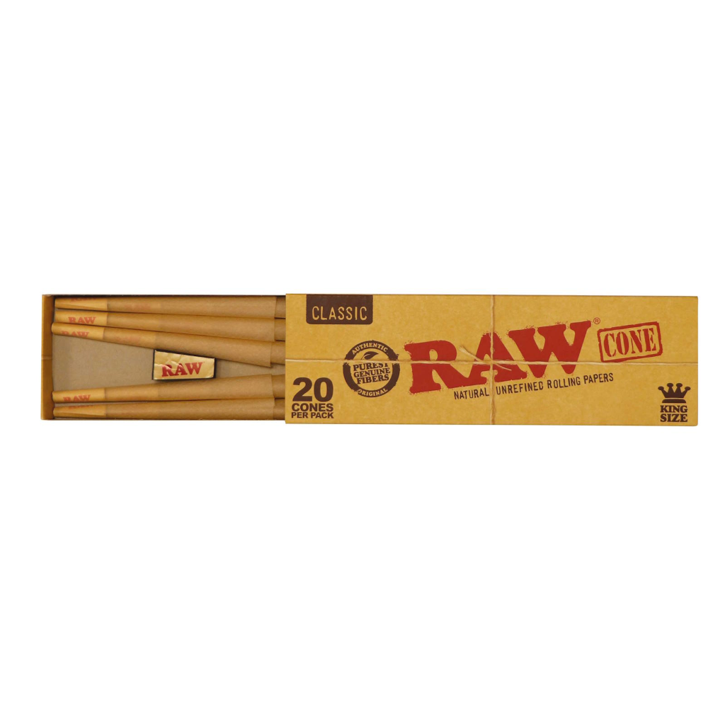RAW - Classic King Size Cones, 20 pcs