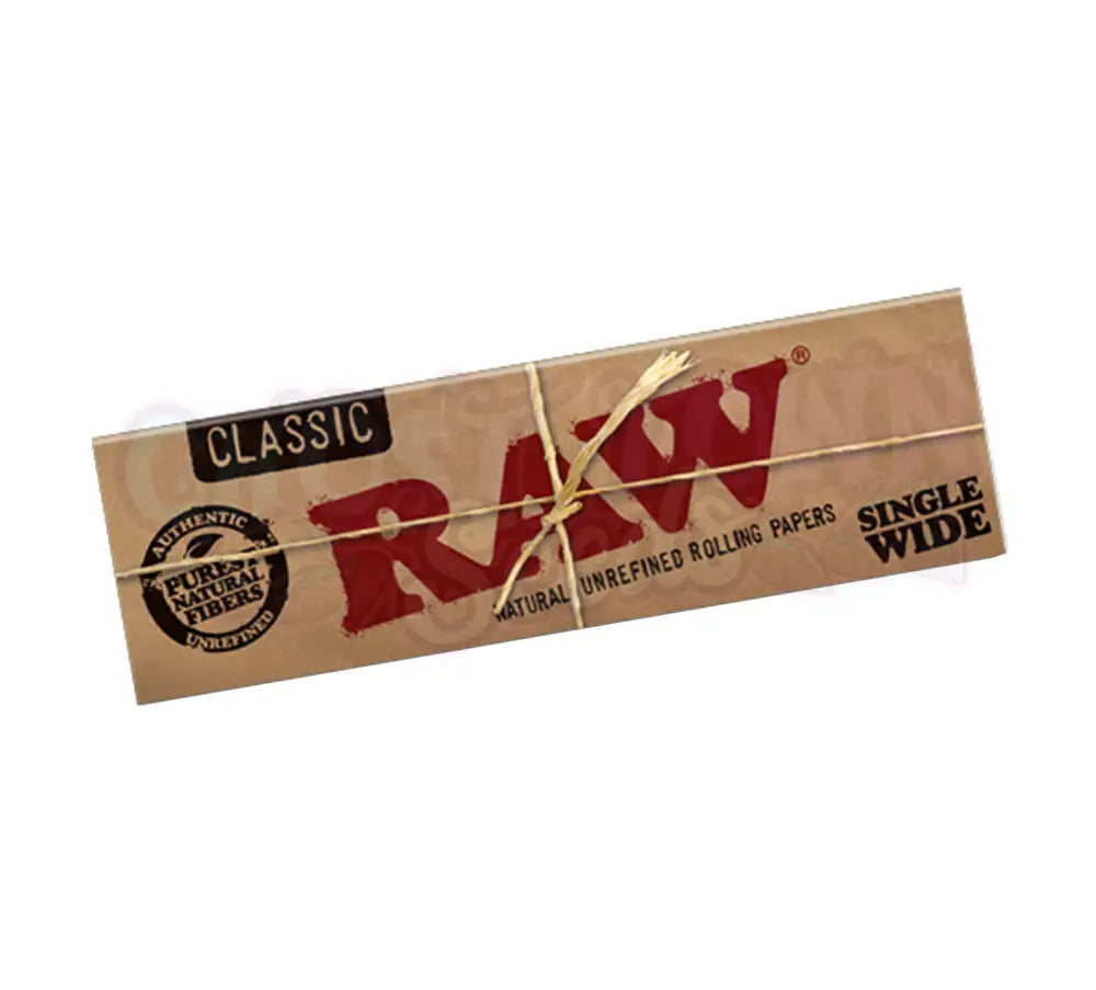 RAW - Single Wide Lyhyet Paperit - Ghost Town Seeds
