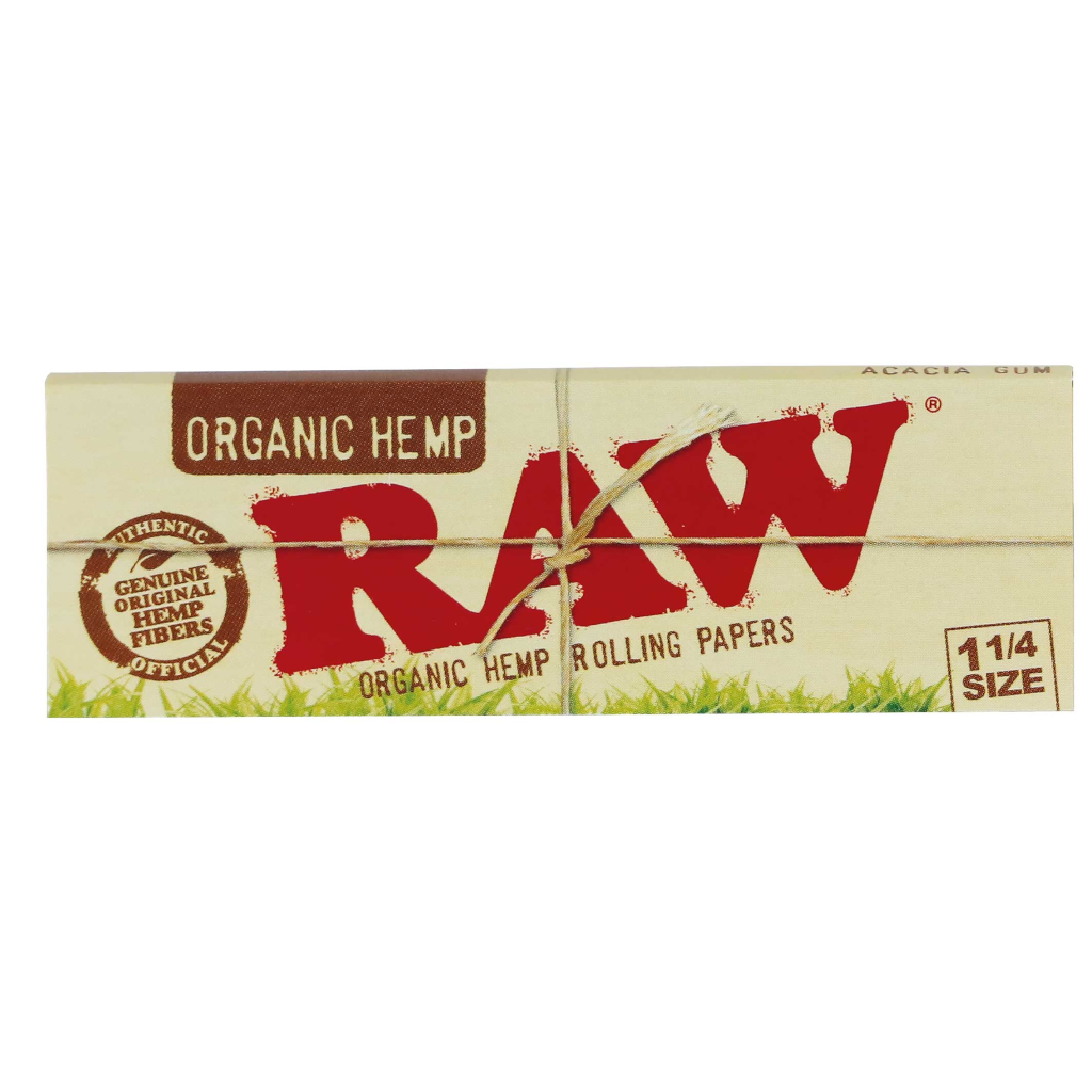 RAW Organic Hemp 1¼ Lyhyet Paperit Paperit