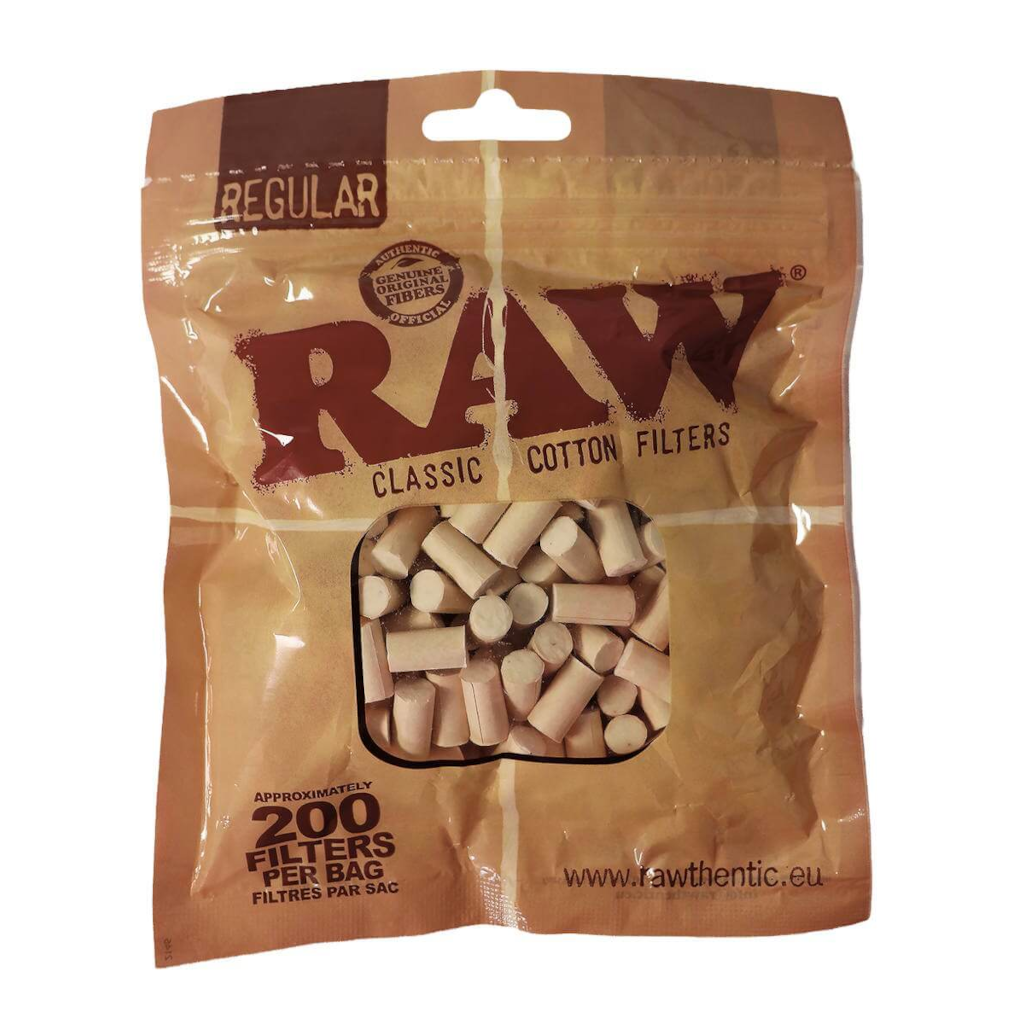 RAW - Regular Filters (200 kpl)