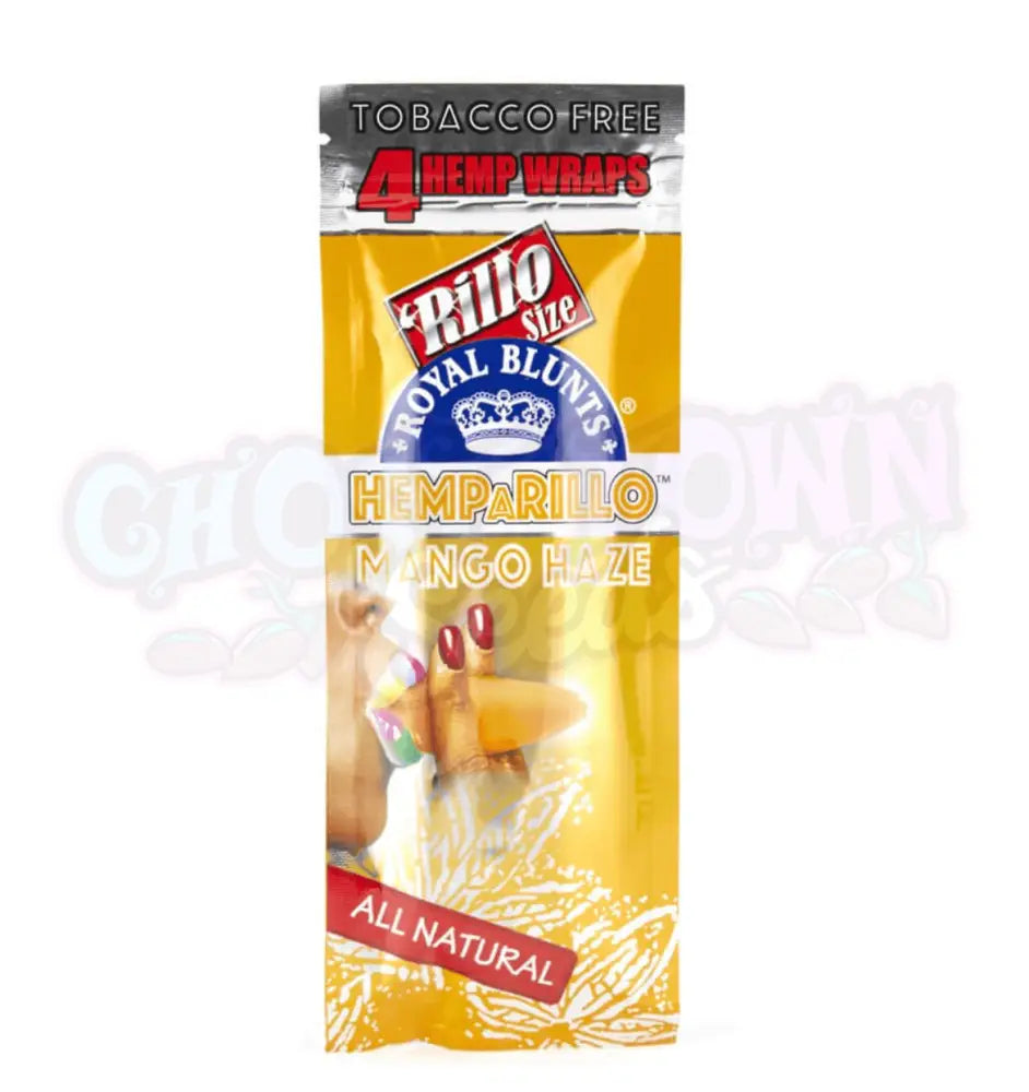 Royal Blunts Hemparillo - Mango Haze Hemp Blunt Wraps 4kpl - Ghost Town Seeds