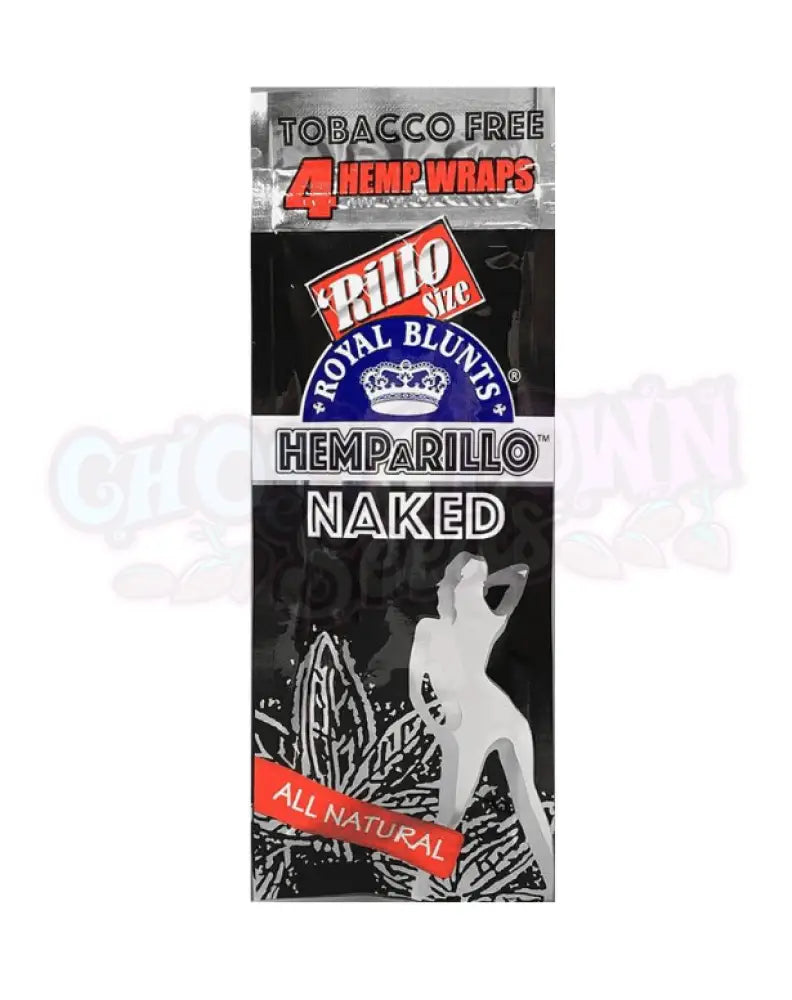 Royal Blunts Hemparillo - Naked Hemp Blunt Wraps 4kpl - Ghost Town Seeds