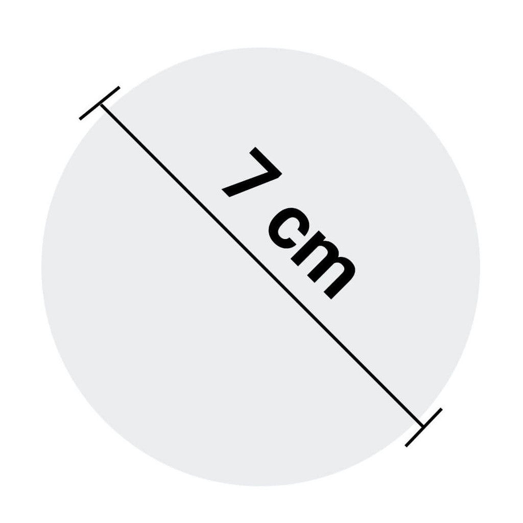 Best Buds - Silikoni Kulho 7cm Pinkki Mustalla Logolla Mittarit