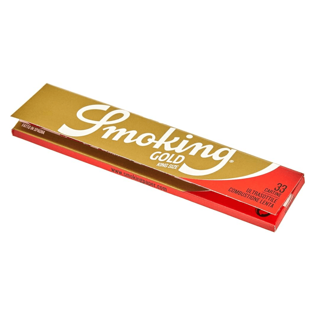 Smoking - Gold King Size Pitkät Paperit - Ghost Town Seeds