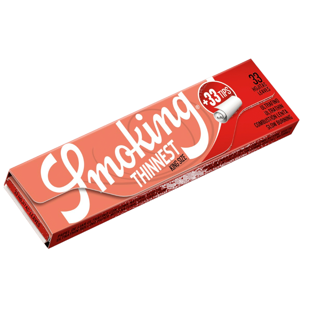 Smoking - Thinnest KS + Tips Paperit