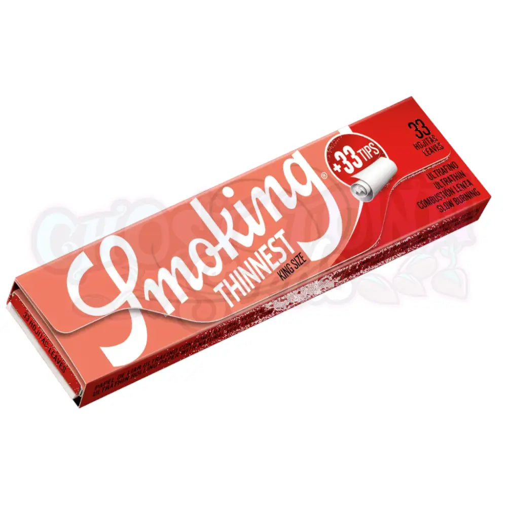 Smoking - Thinnest KS + Tips Paperit