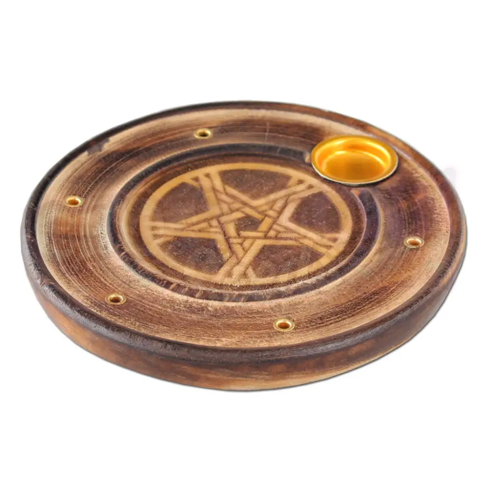 Suitsuketeline Alttarikivi - Pentagrammi (Mangopuu) Suitsukkeet