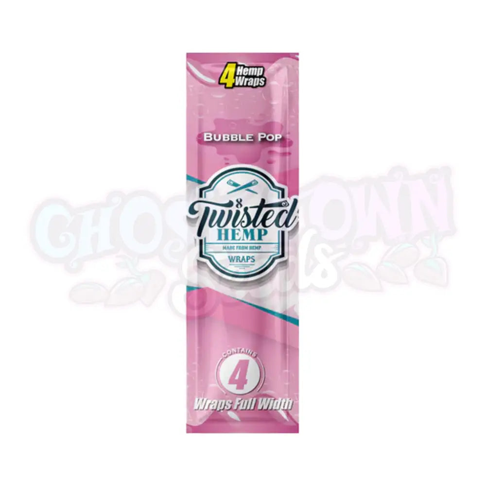 Twisted Hemp - Bubble Pop Hamppu Bluntti Paperit 4Kpl Bluntit