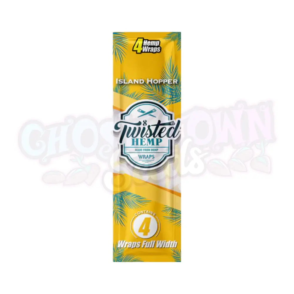 Twisted Hemp - Island Hopper Hamppu Bluntti Paperit 4Kpl Bluntit