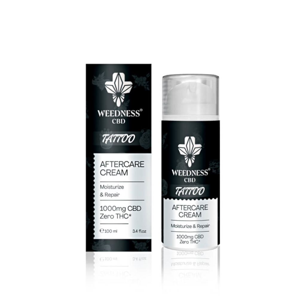Weedness Cbd - Aftercare Tatuointivoide Jälkihoitoon 1000Mg (100Ml) Cbd-Kosmetiikka