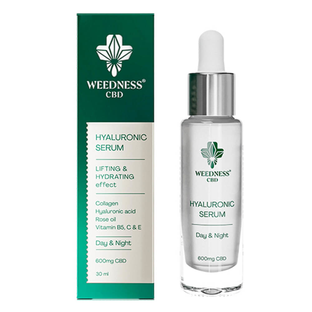 Weedness Cbd - Hyaluronihapposeerumi 600Mg (30Ml) Cbd-Kosmetiikka