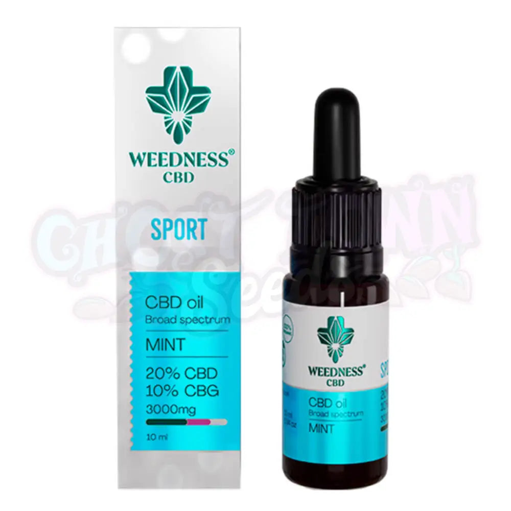 Weedness Cbd - Sport Cbd-Öljy 20% + 10% Cbg | Mint (10Ml) Cbd-Öljyt