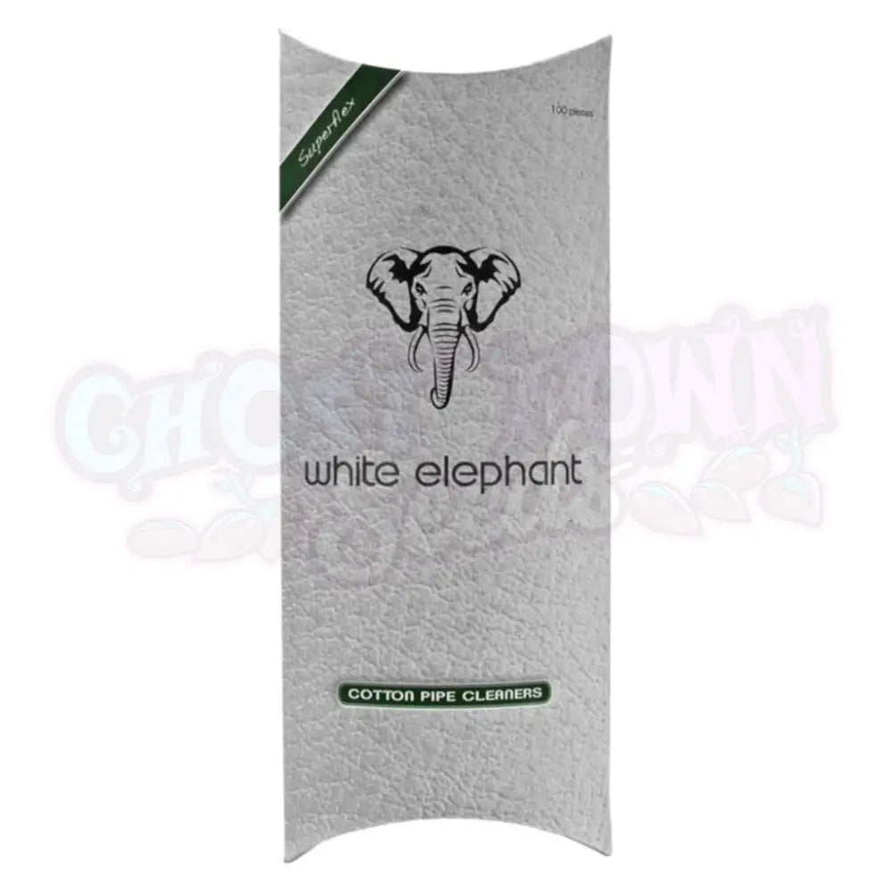 White Elephant - Cotton Pipe Cleaner Piippurassi (100 kpl) Puhdistus