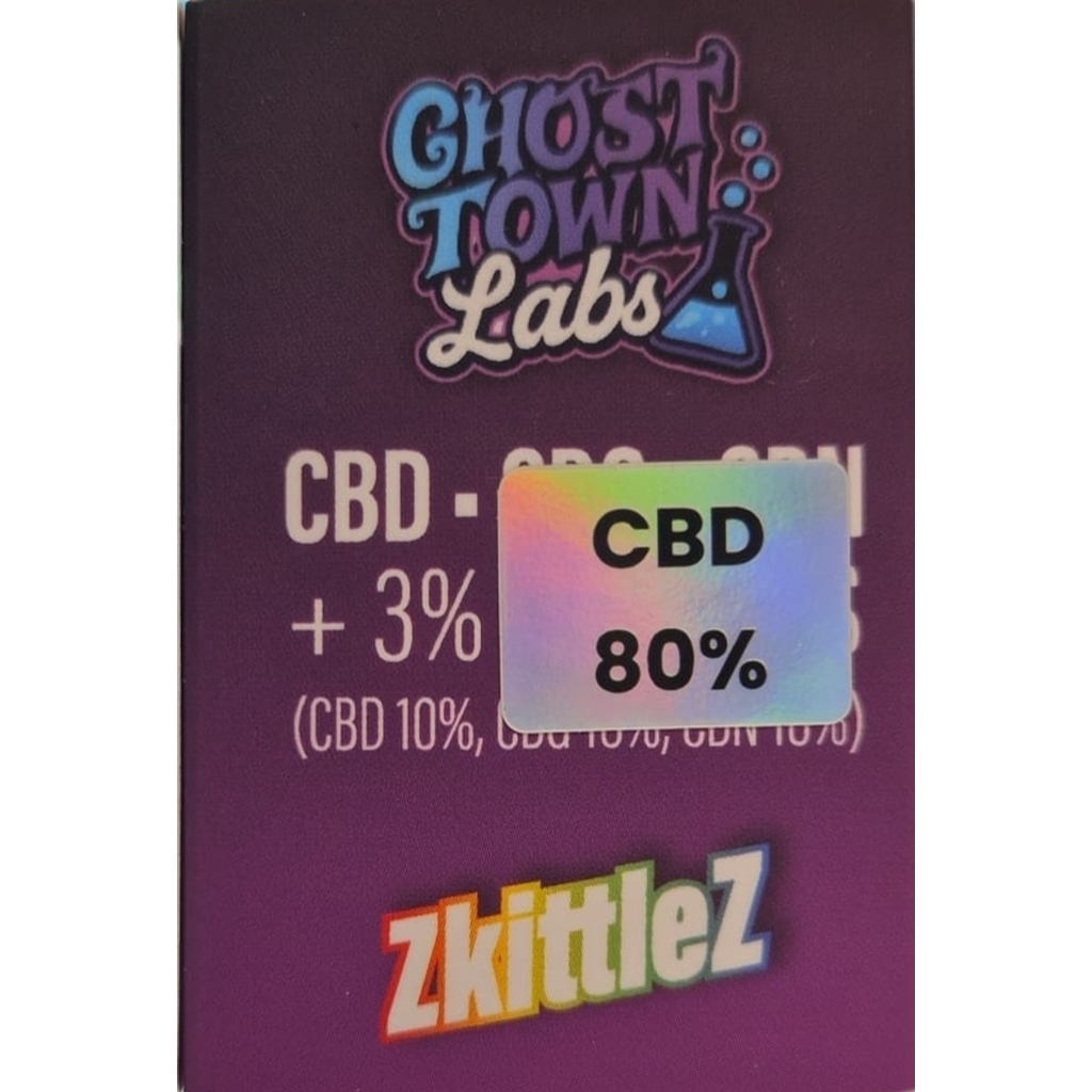 Ghost Town Labs - CBD 50% + CBN 30%, 1 ml