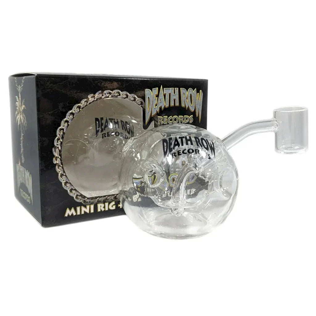 Death Row Records - 3″ The Orb Mini Rig + Blunt Bubbler Bubbleri