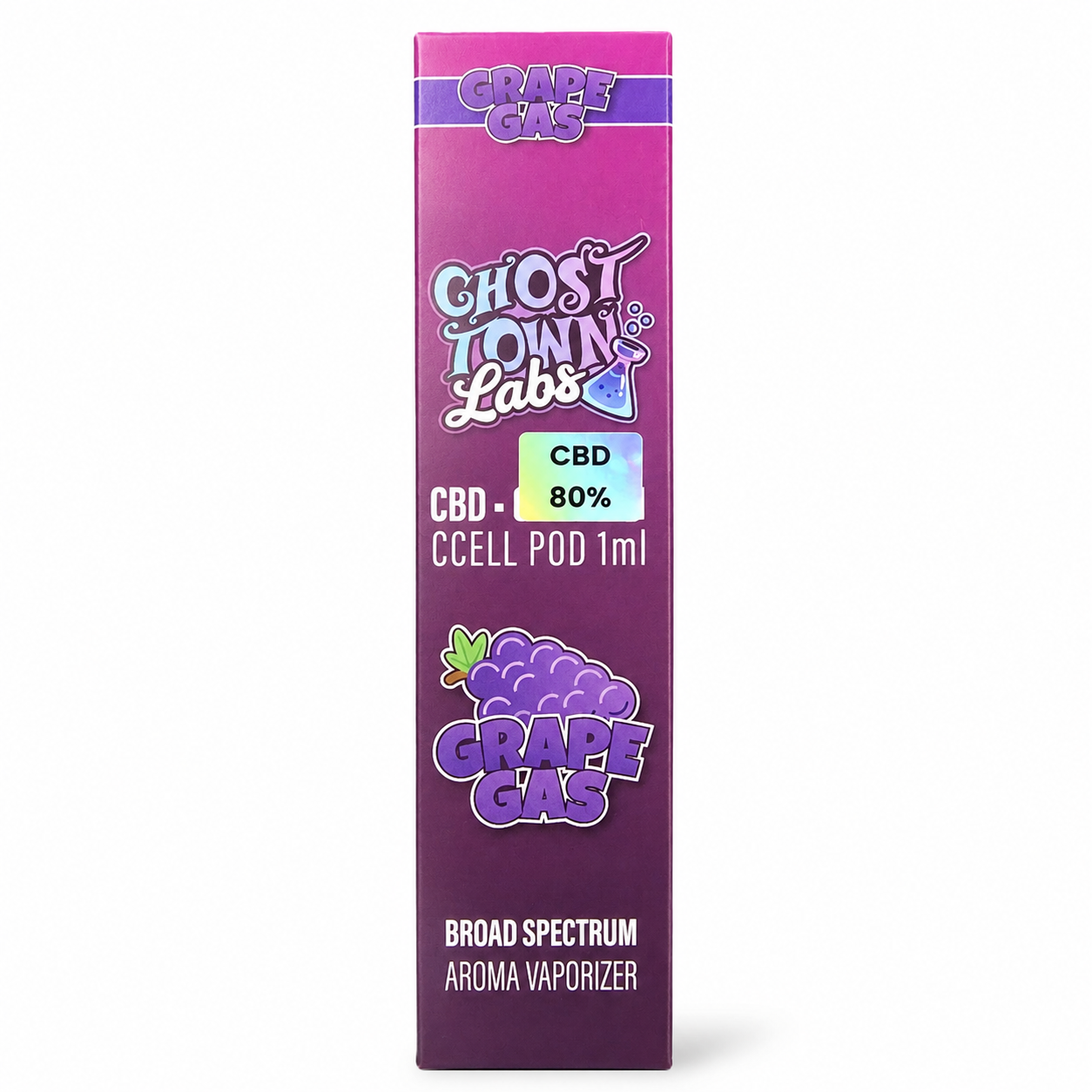 Ghost Town Labs - 80 % CBD-Vape, 1 ml
