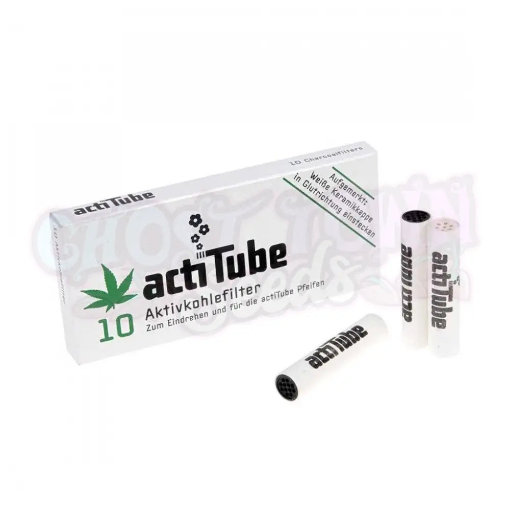 actiTube - 8mm Regular Aktiivihiilifiltterit 10kpl Filtterit & Tipit