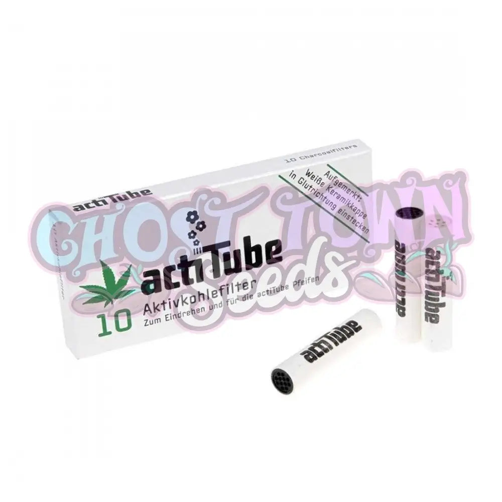 actiTube - 8mm Regular Aktiivihiilifiltterit 10kpl Filtterit & Tipit