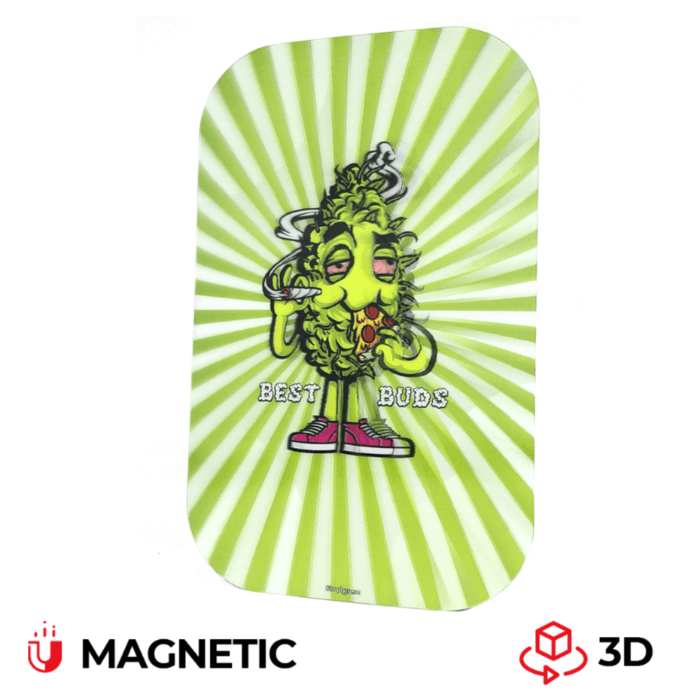 Best Buds - 3D Pizza Magneettinen Alusta - Ghost Town Seeds