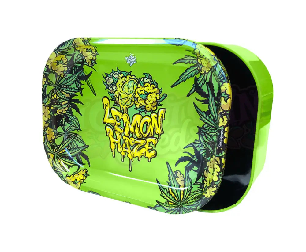 Best Buds - Lemon Haze Säilytysrasia Tarjottimella - Ghost Town Seeds