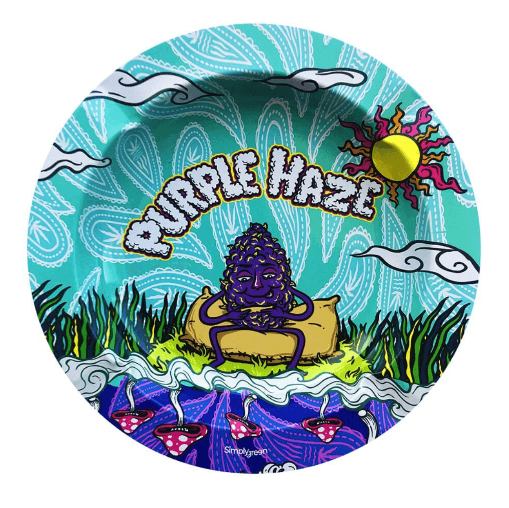 Best Buds - Purple Haze Metallinen Tuhkakuppi - Ghost Town Seeds