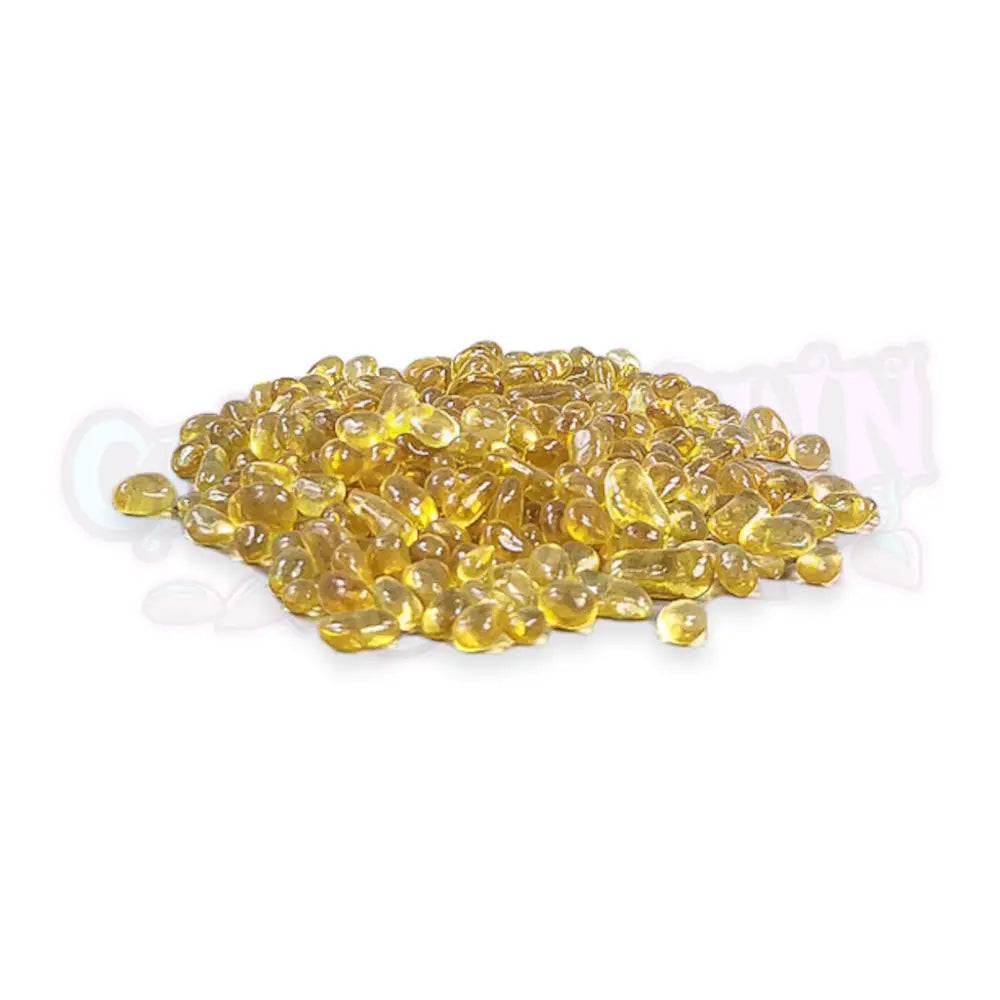 Kuplahelmet - värilliset perkolaattorilasikivet Keltainen Lisäosat