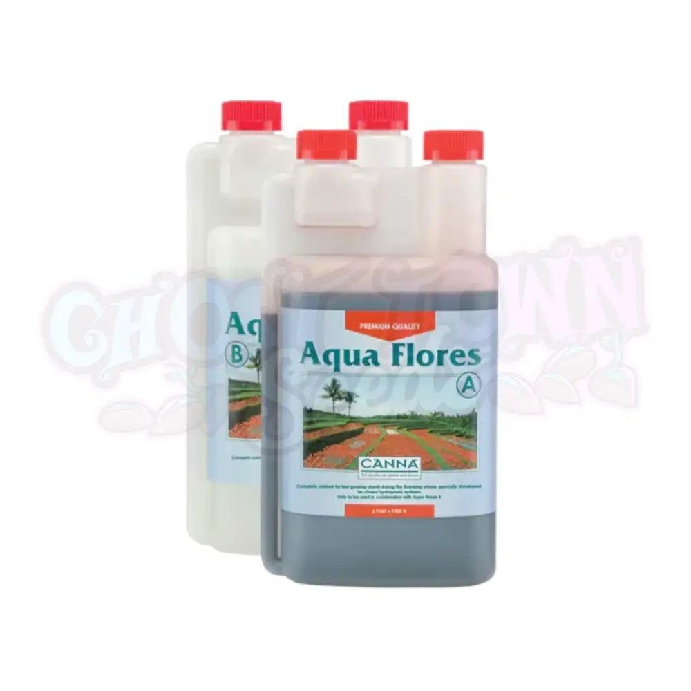 CANNA Aqua Flores A + B 1L Ravinteet Ja Lisäravinteet