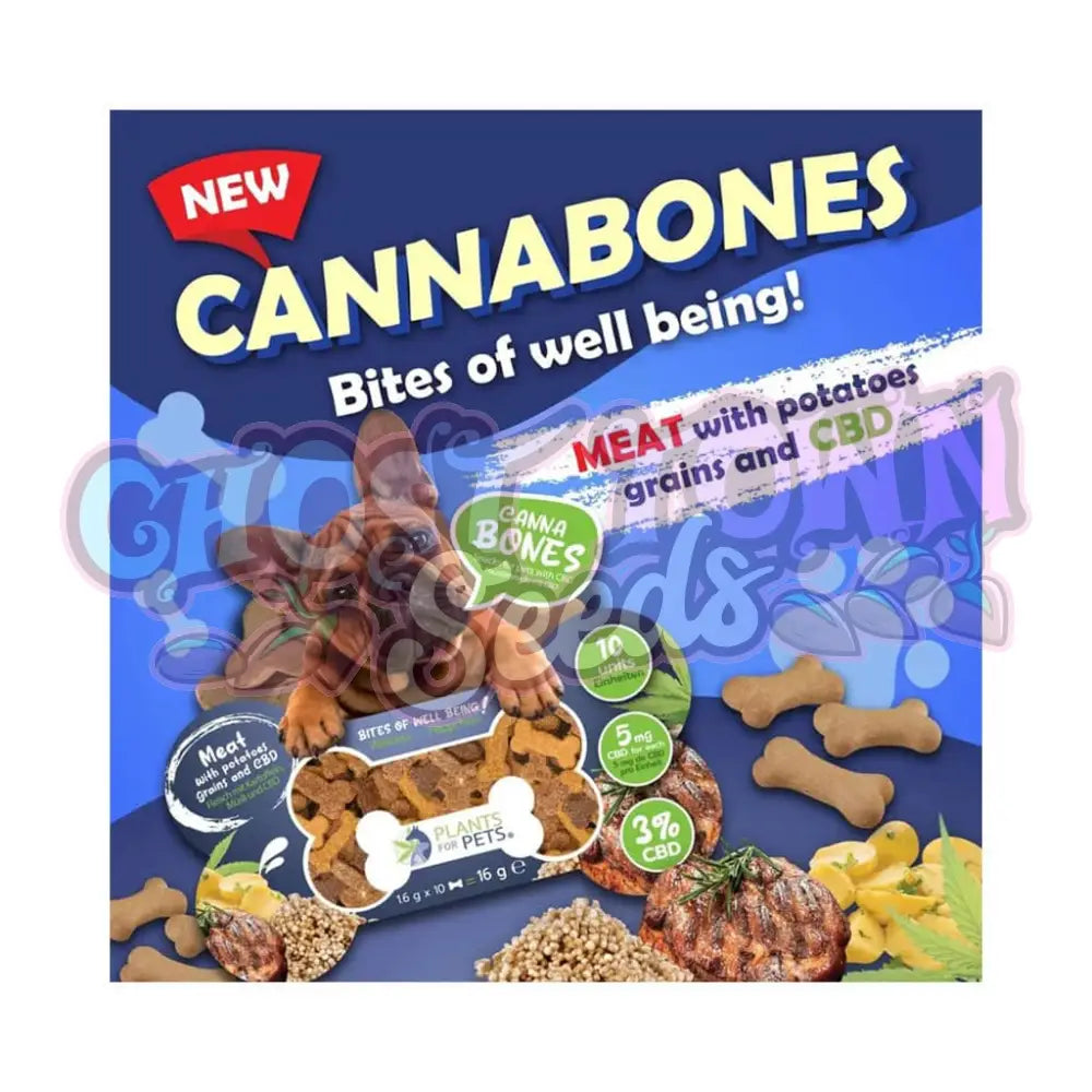 Canna Bones - Cbd-Herkut Koirille 300Mg Cbd (16G) Cbd-Eläimille