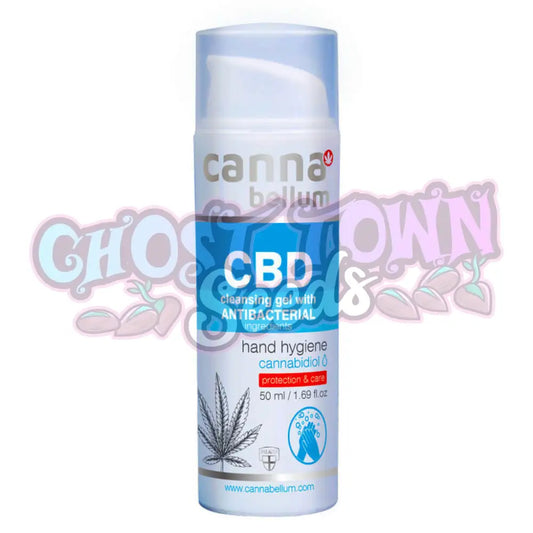 Cannabellum - Cbd Puhdistusgeeli Antibakteerisilla Ainesosilla (50Ml) Cbd-Kosmetiikka