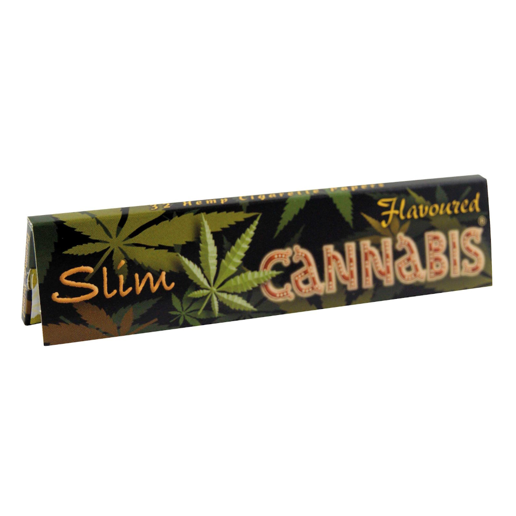 Cannabis Flavoured KS Slim Pitkät Paperit Paperit