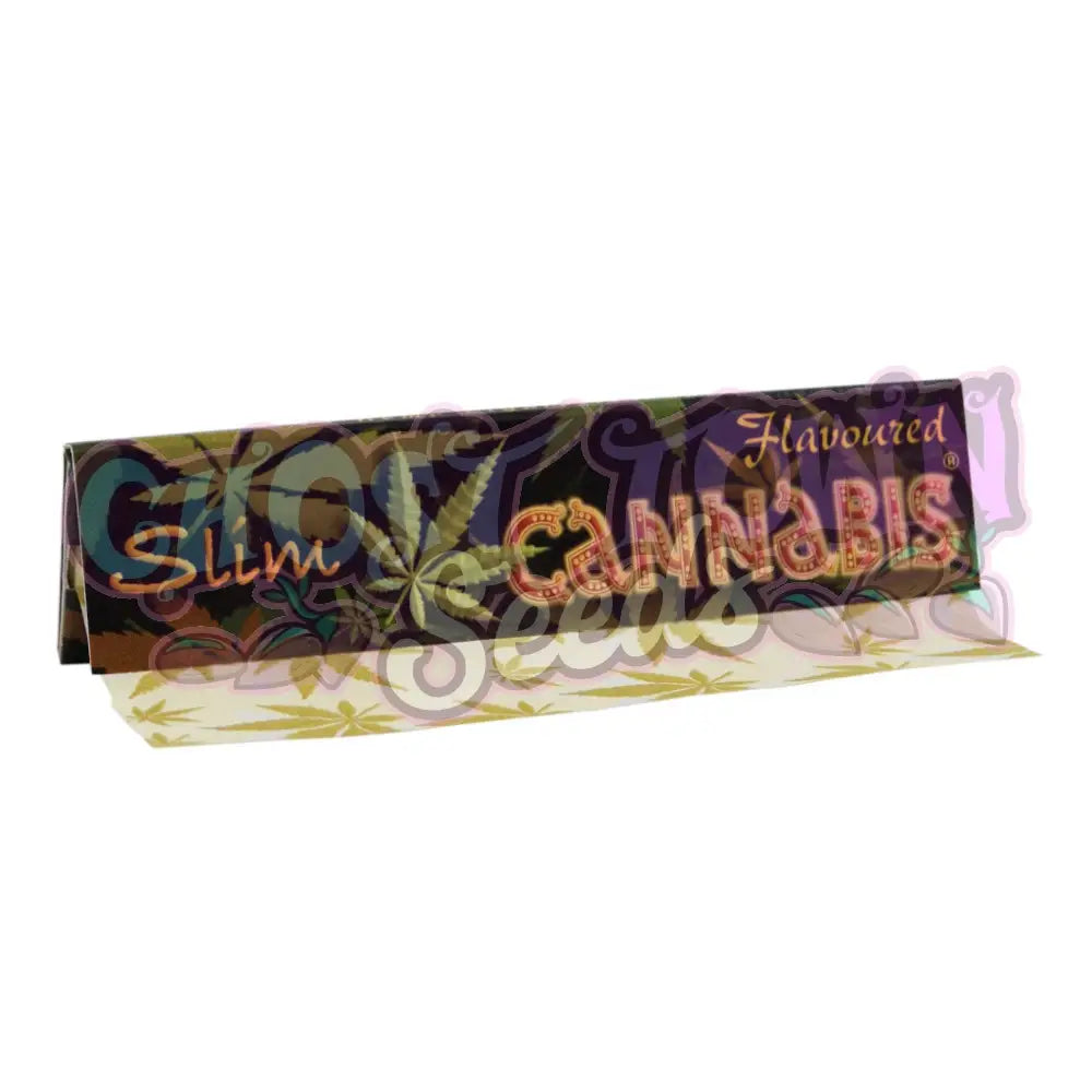 Cannabis Flavoured KS Slim Pitkät Paperit Paperit