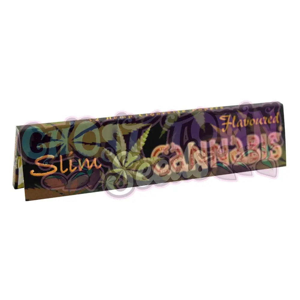 Cannabis Flavoured KS Slim Pitkät Paperit Paperit