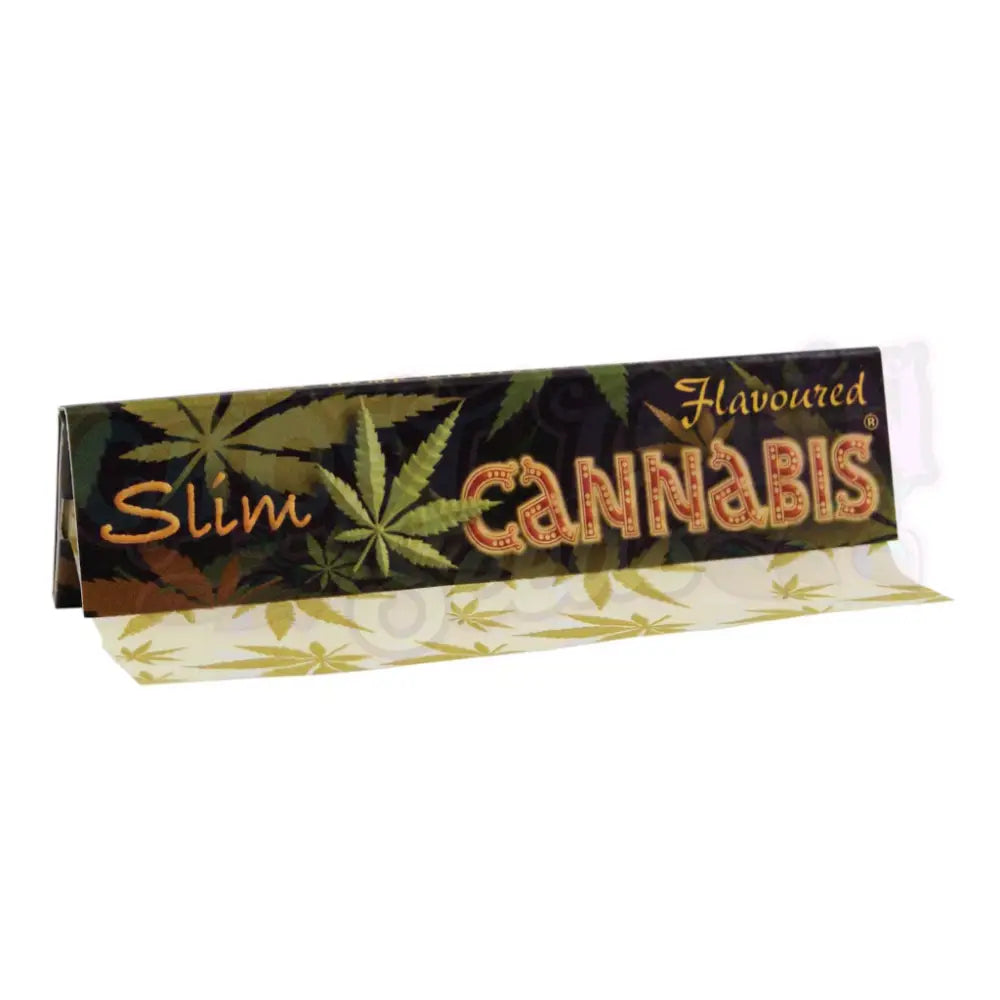 Cannabis Flavoured KS Slim Pitkät Paperit Paperit