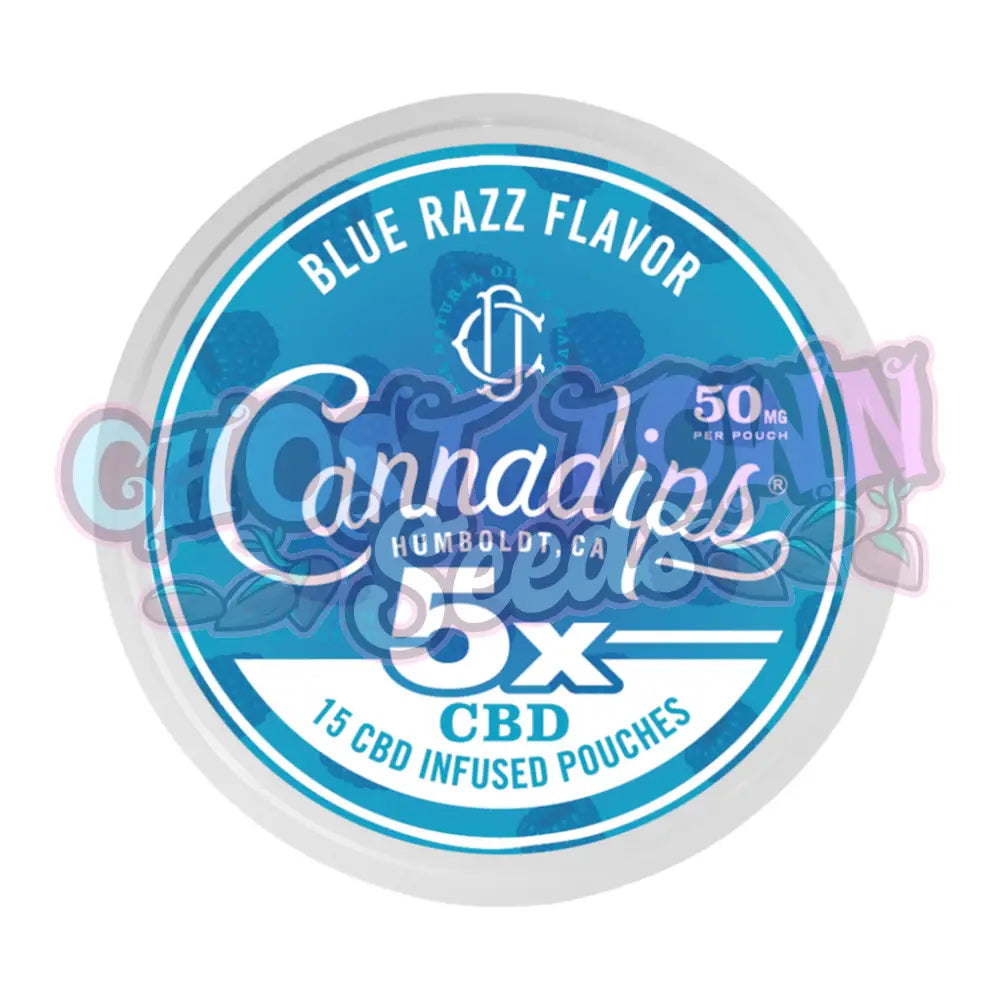 Cannadips - 5X Blue Razz 750Mg Cbd Cbd-Pussit