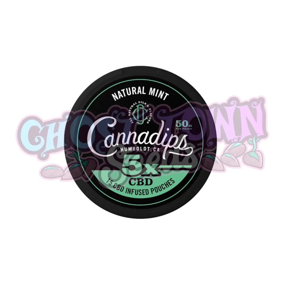Cannadips - 5X Natural Mint 750Mg Cbd Cbd-Pussit